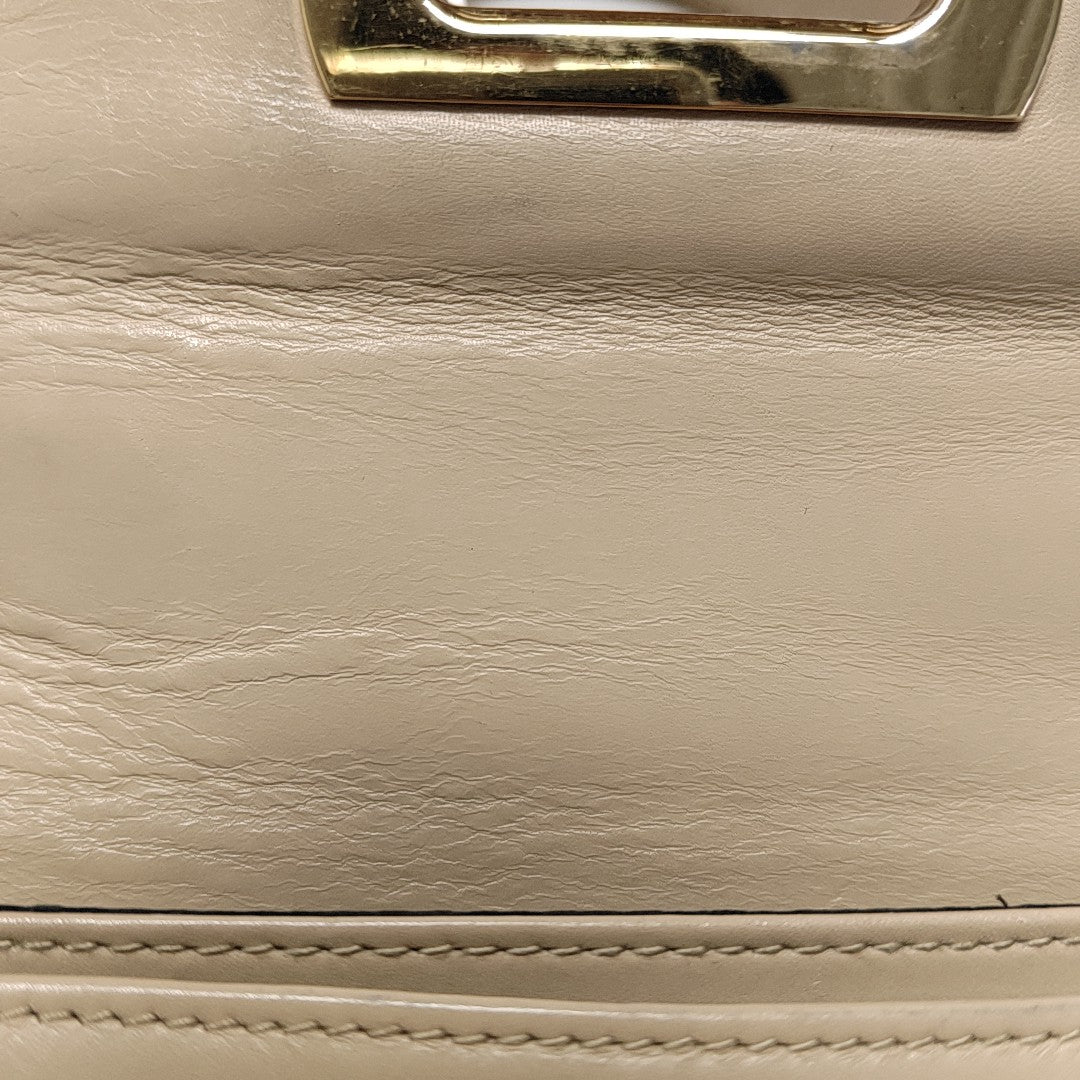 Quilted Calfskin Brown