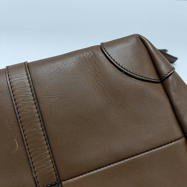 Calfskin Tote Bag Brown