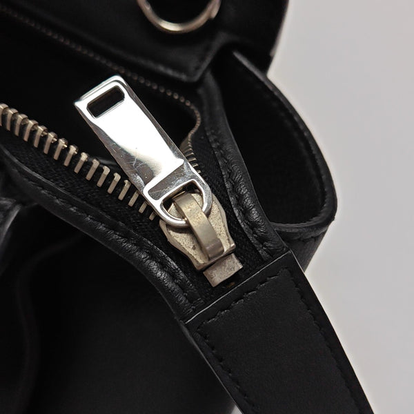 DOWNTOWN CABAS Calfskin Black