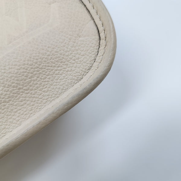 DIANE Monogram Calfskin Beige