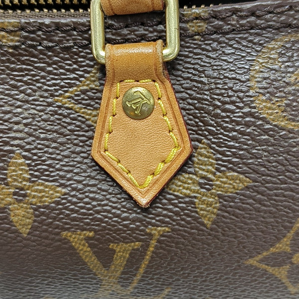 SPEEDY Nano Monogram lona revestida marrón