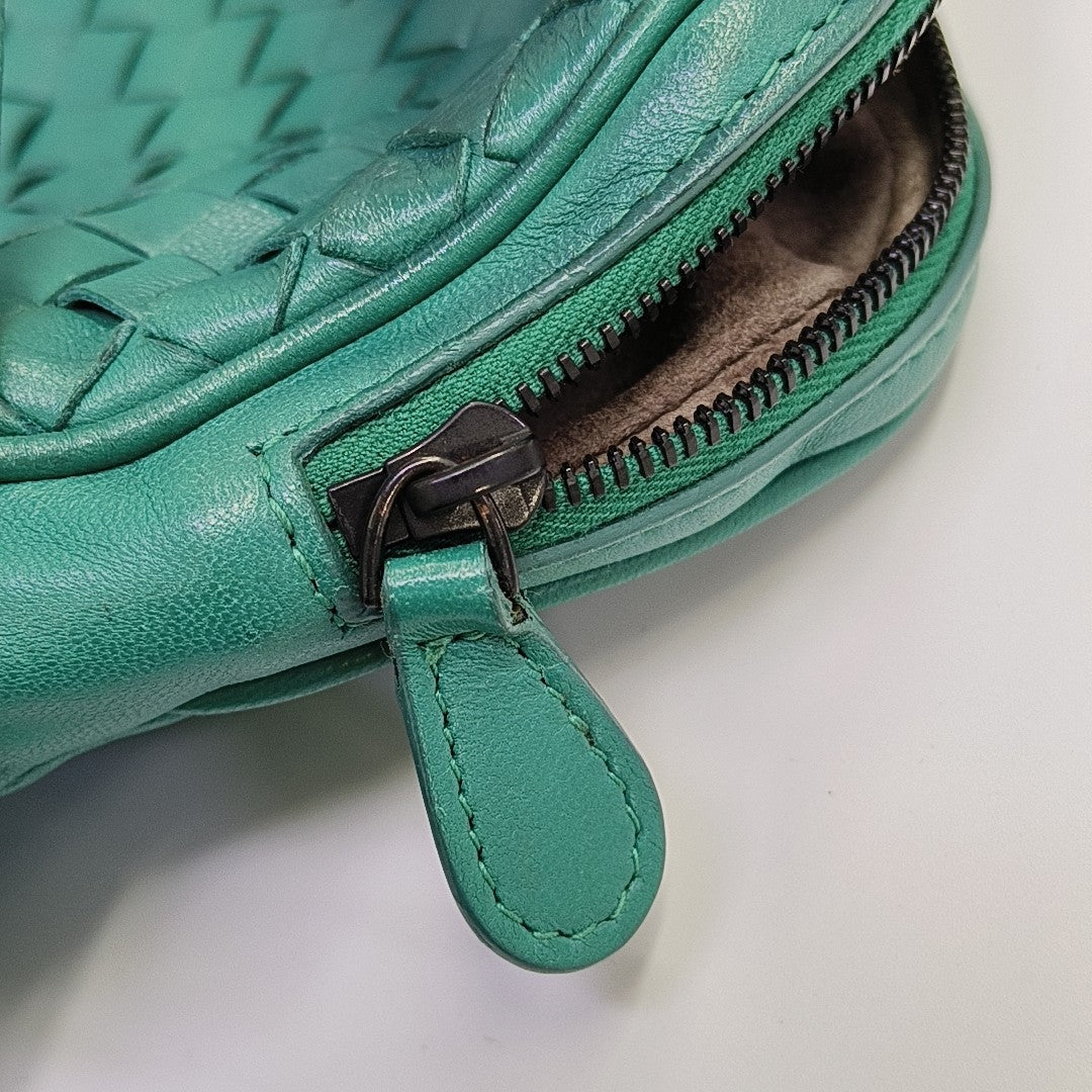 Calfskin Crossbody Bag Green