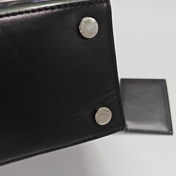 Padlock Work Patent Leather Green