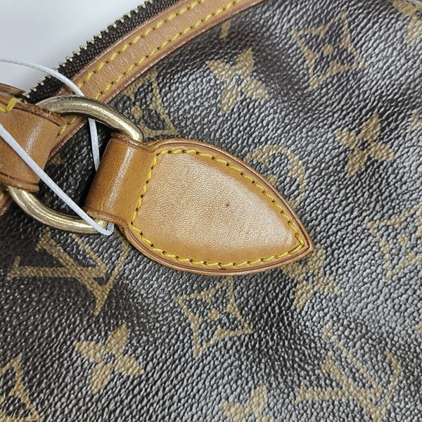 LOCKIT PM Monogram Coated Canvas Brown