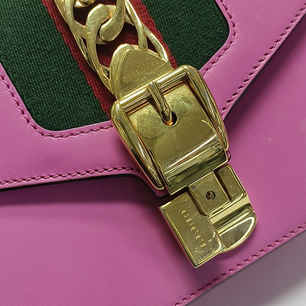 Sylvie Mini Calfskin Pink