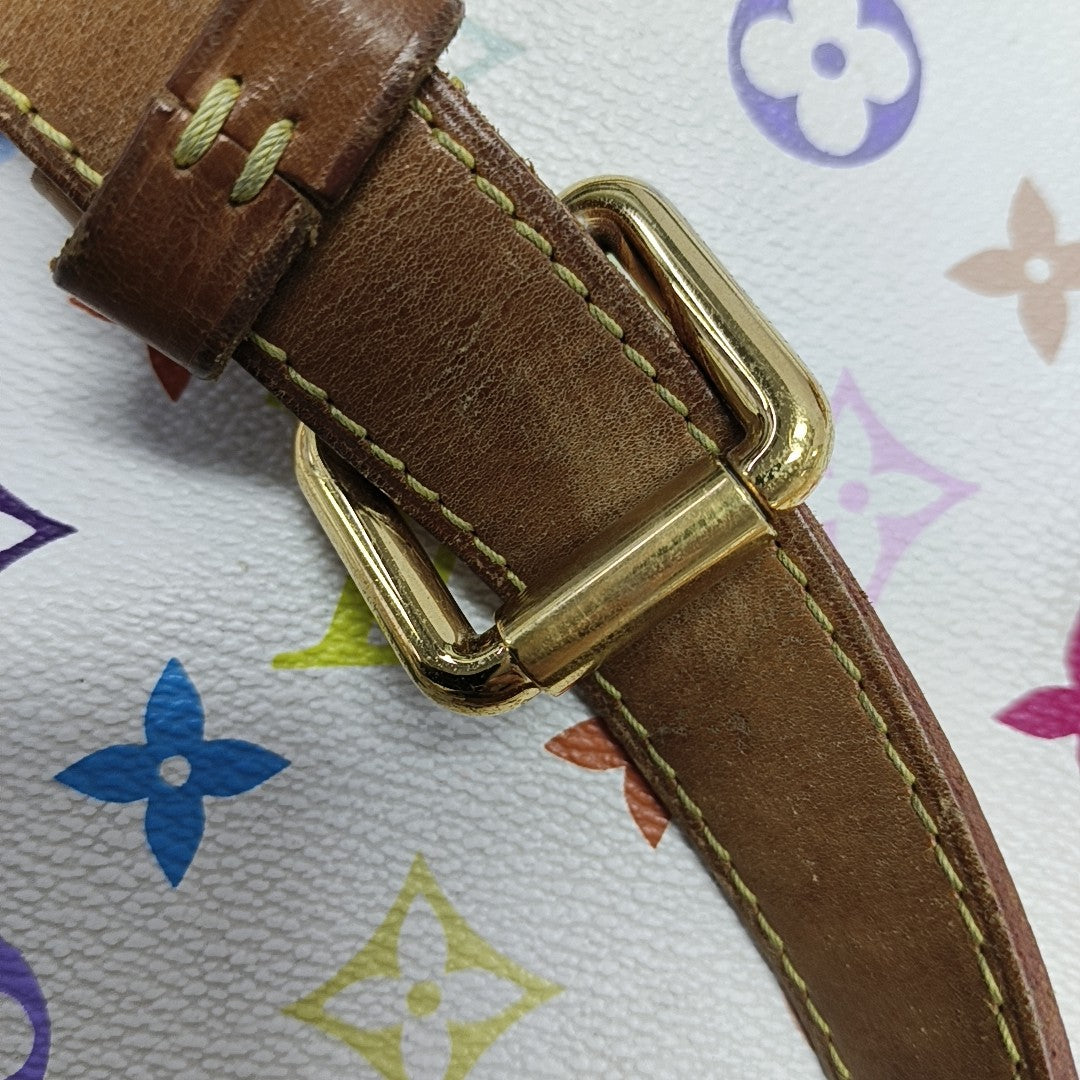 LV × TM GRETA Monogram Coated Canvas White