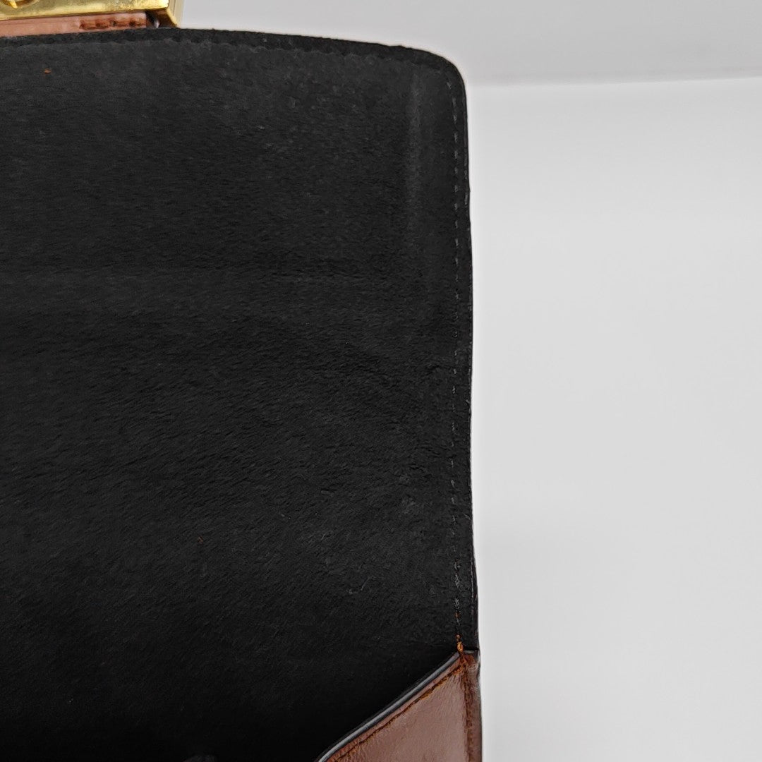 DAUPHINE Mini Monogram Coated Canvas Brown