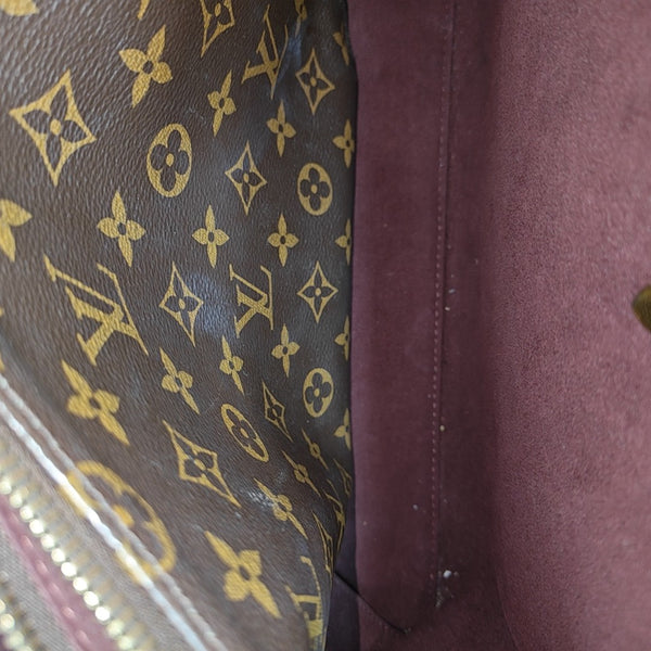FLOWER Monogram Coated Canvas Brown