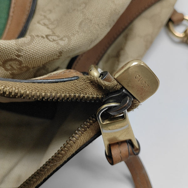 Rania Monogram Canvas Beige