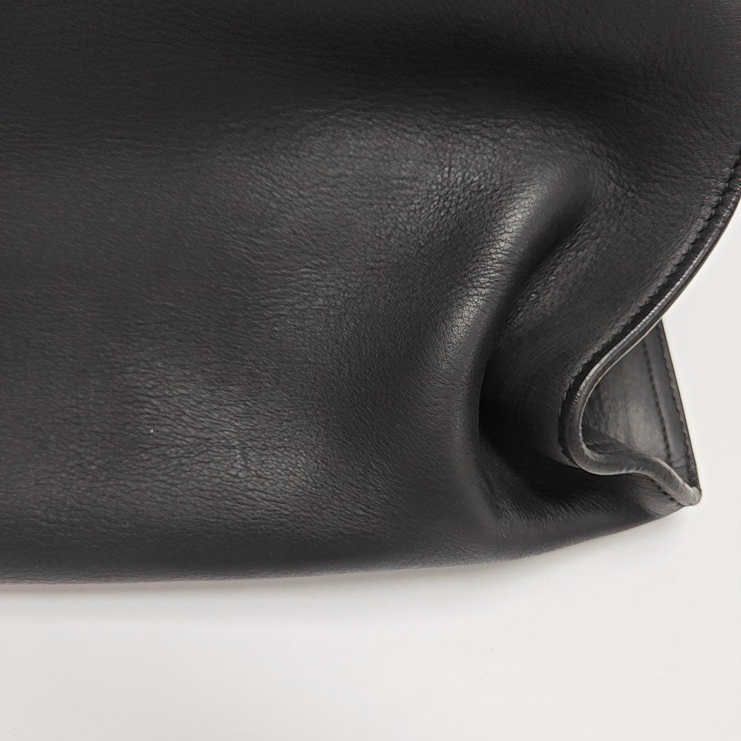 CHYC Y LIGNE Medium Calfskin Black