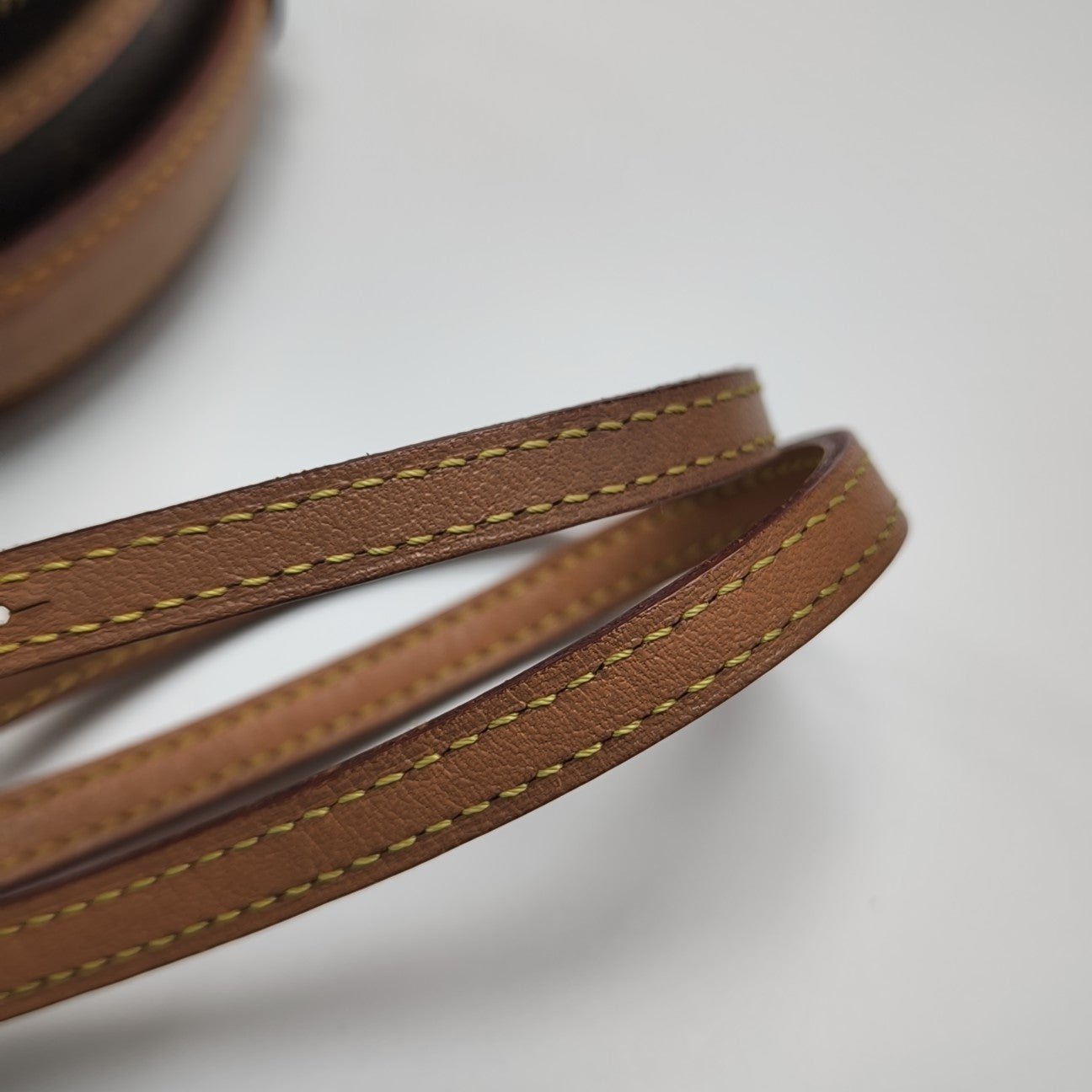 BOITE CHAPEAU Mini Monogram Coated Canvas Brown
