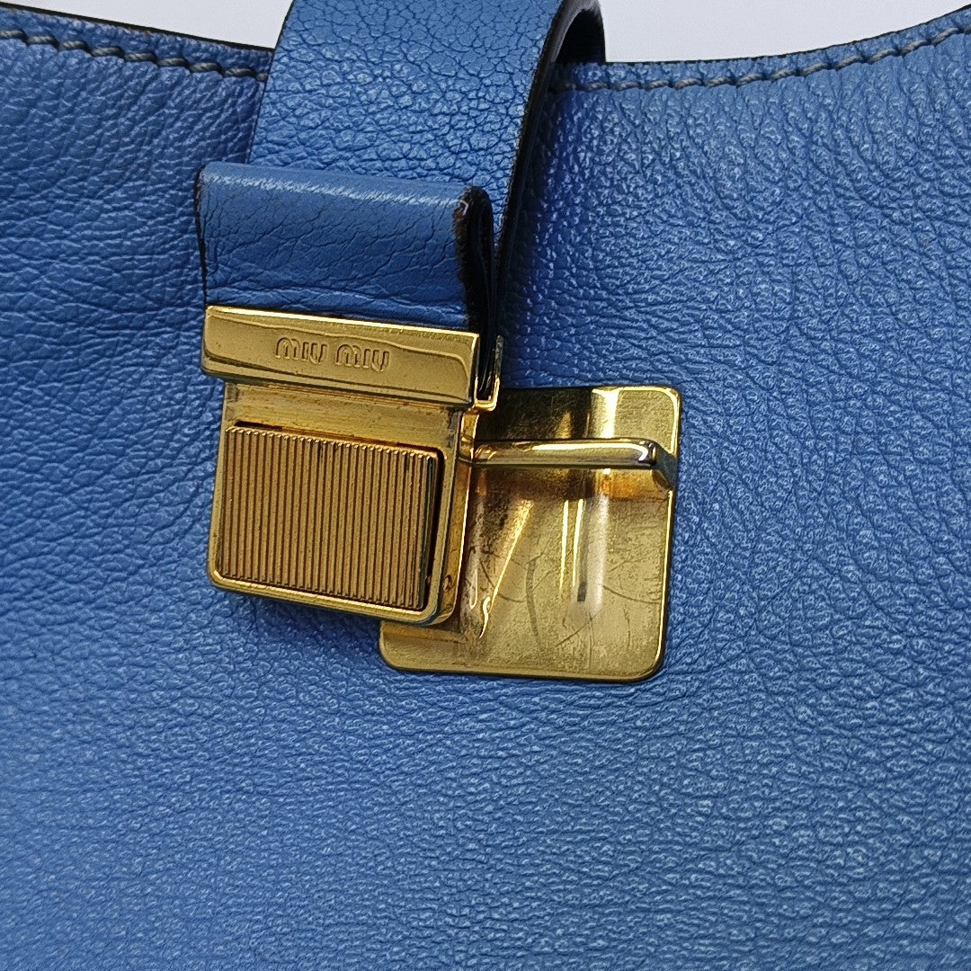 Mini Bag Calfskin Blue