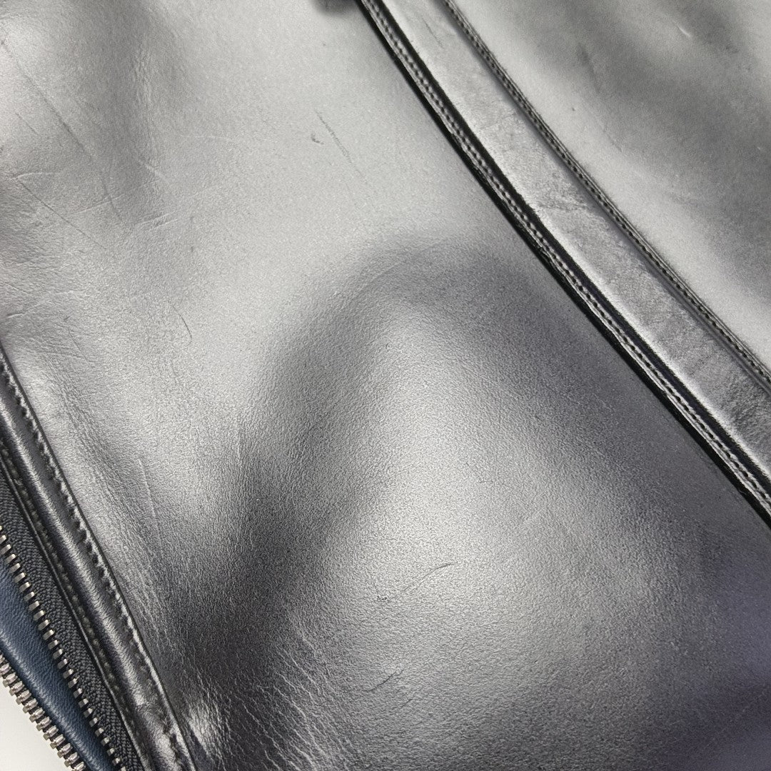 Calfskin Shoulder Bag Black