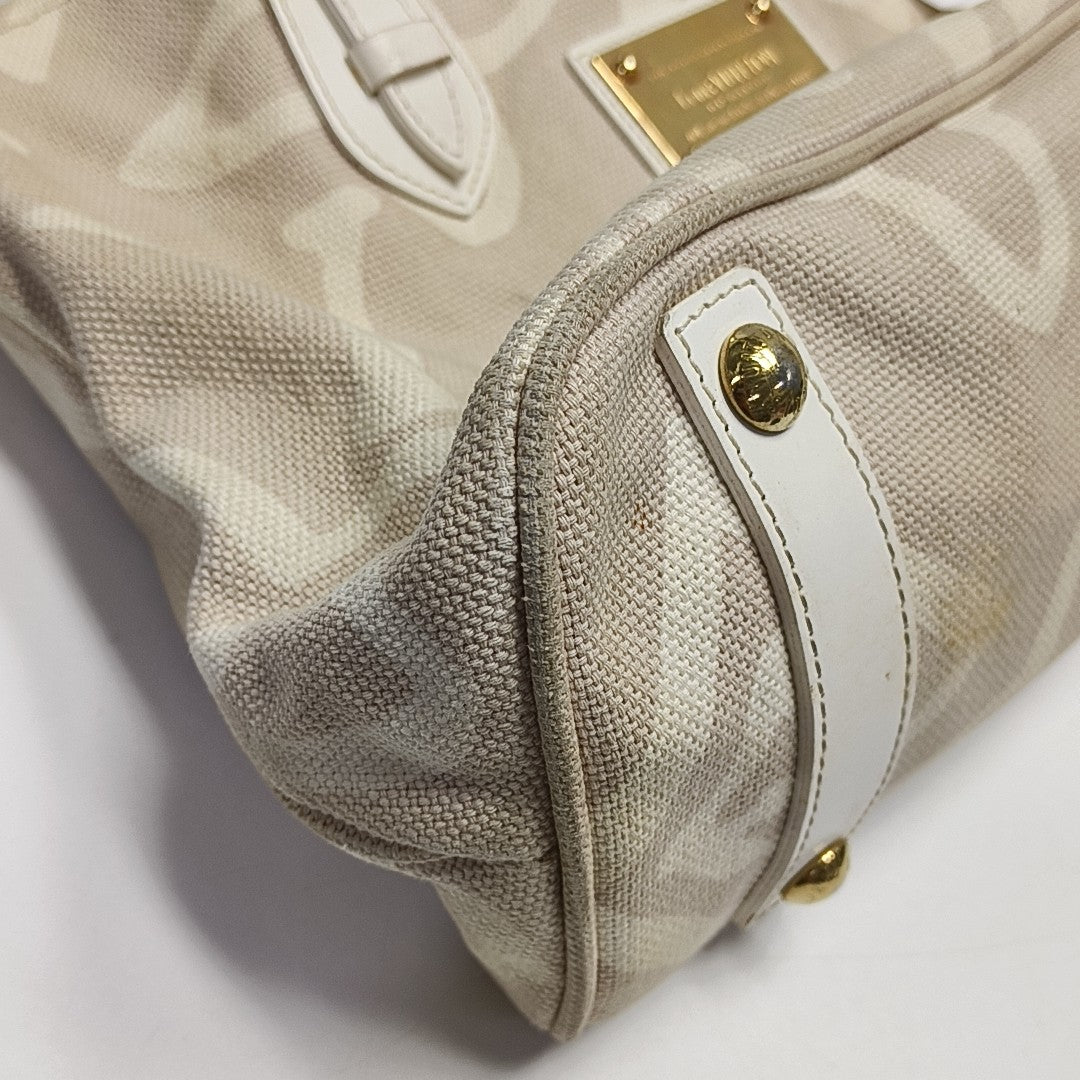 TAHITIENNE CABAS MM Monogram Canvas Beige