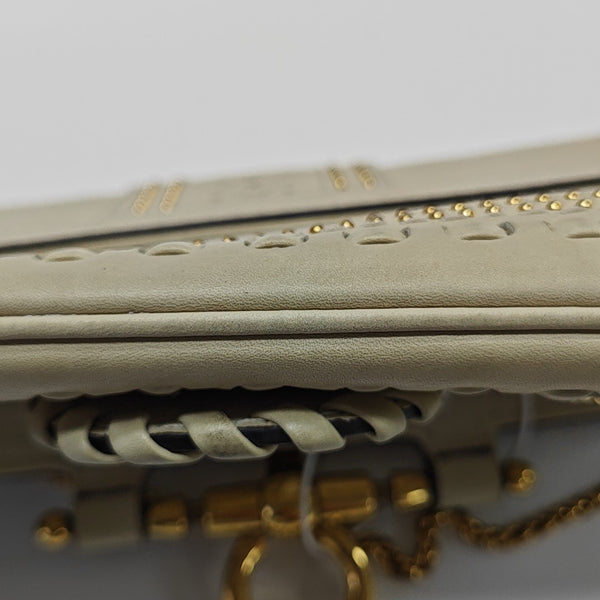 Snaffle Bit Calfskin White