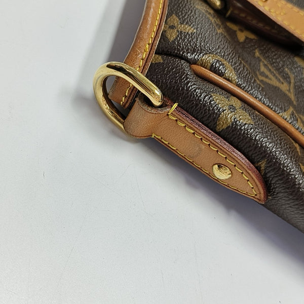 ESTRELA GM Monogram Coated Canvas Brown