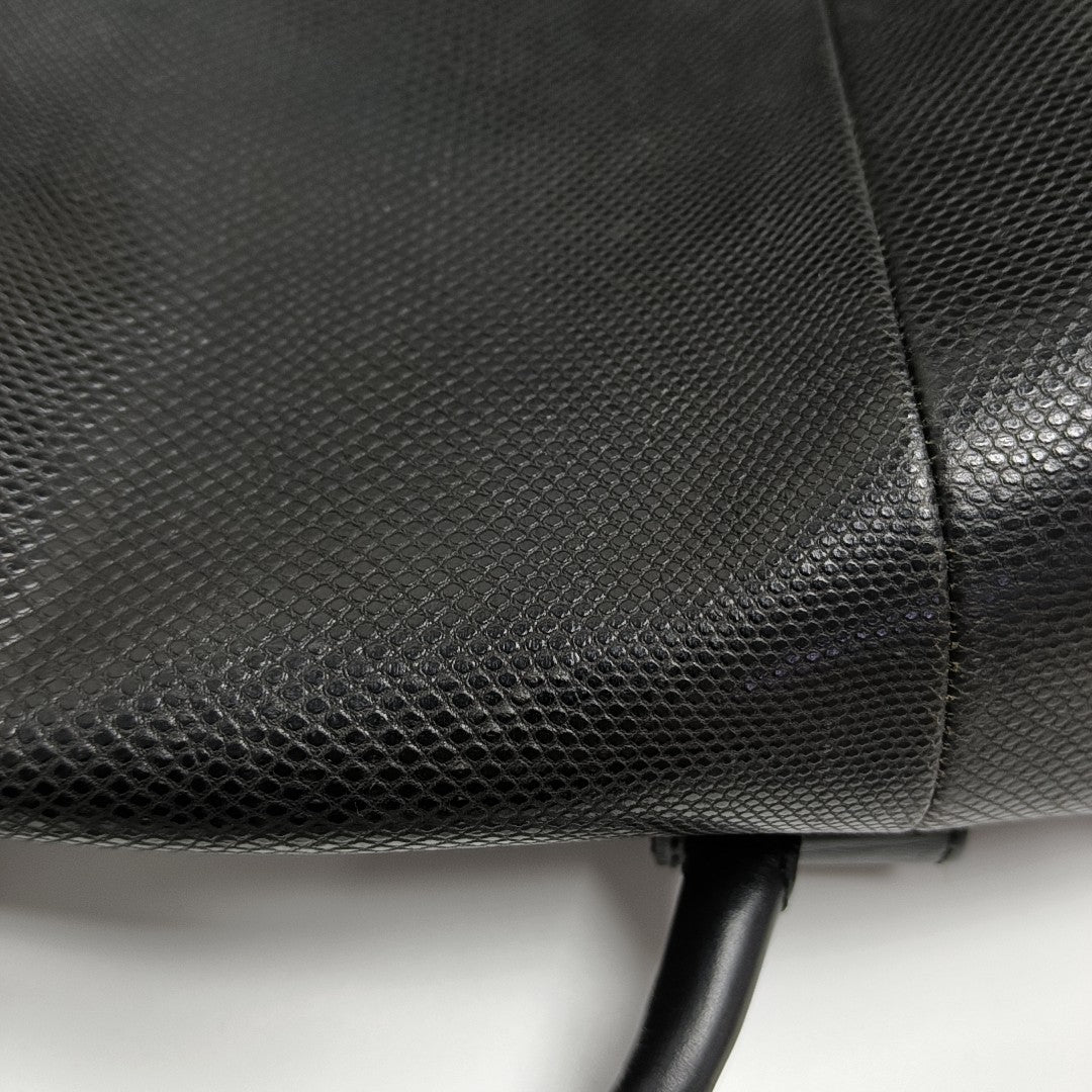 Phileas Calfskin Black