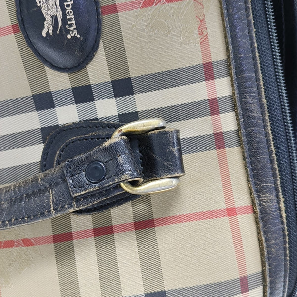 Canvas Top Handle Bag Beige
