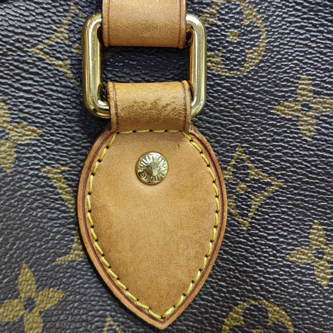 PALERMO PM Monogram Coated Canvas Brown
