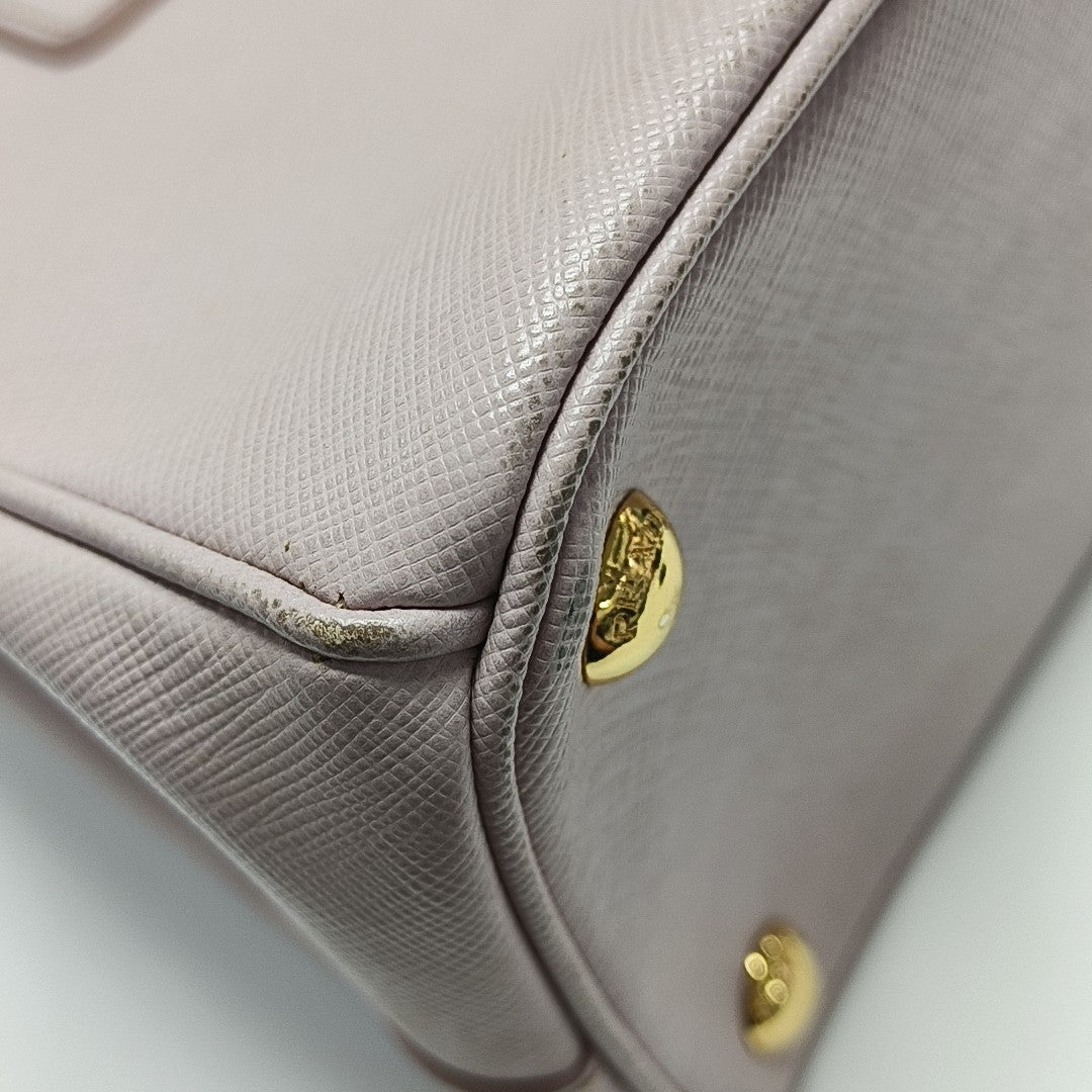 Galleria Medium Saffiano Calfskin Pink