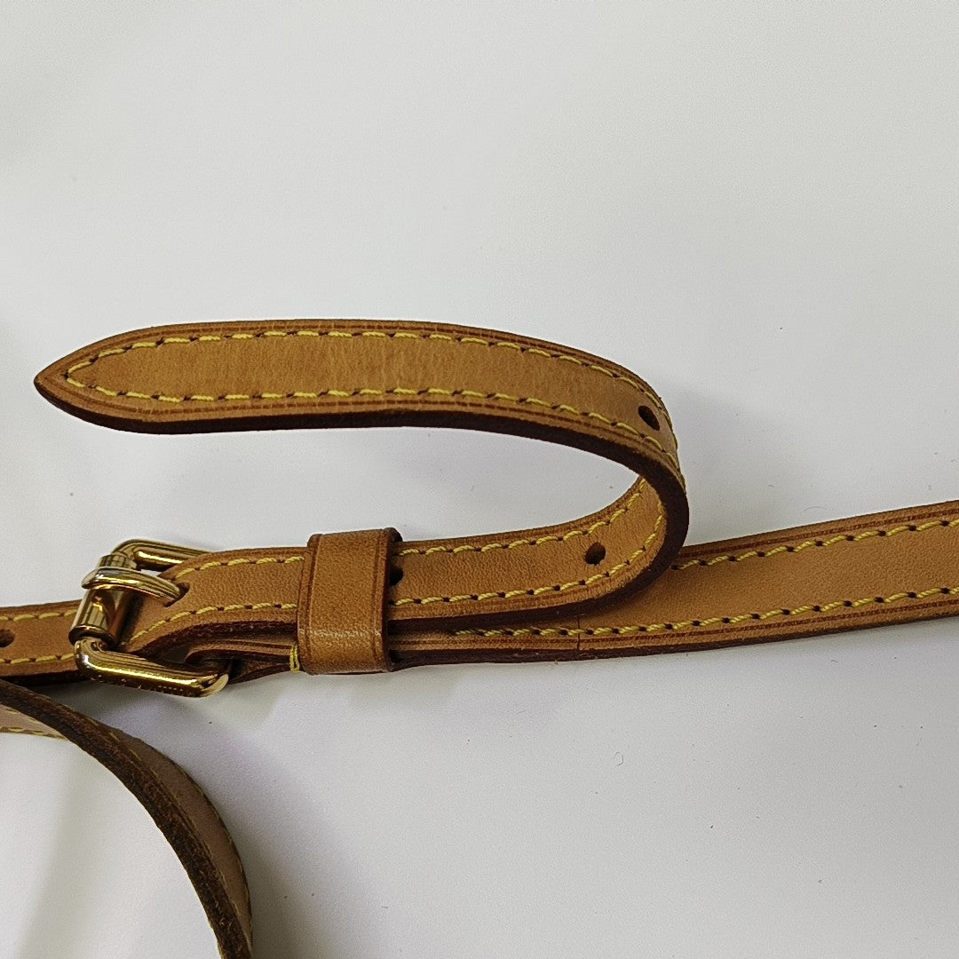 ESTRELA MM Monogram Coated Canvas Brown