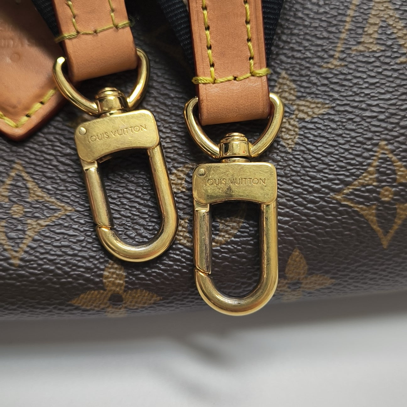 DIANE Monogram Coated Canvas Brown