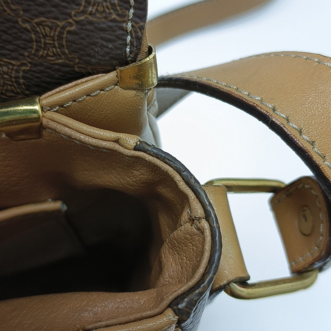 MACADAM BACKPACK Coated Canvas Brown