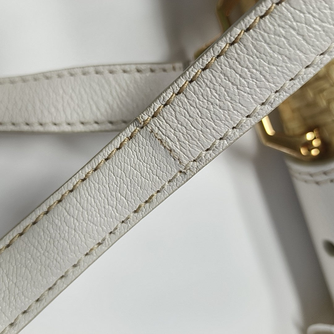 Miu Lady Straw Yellow