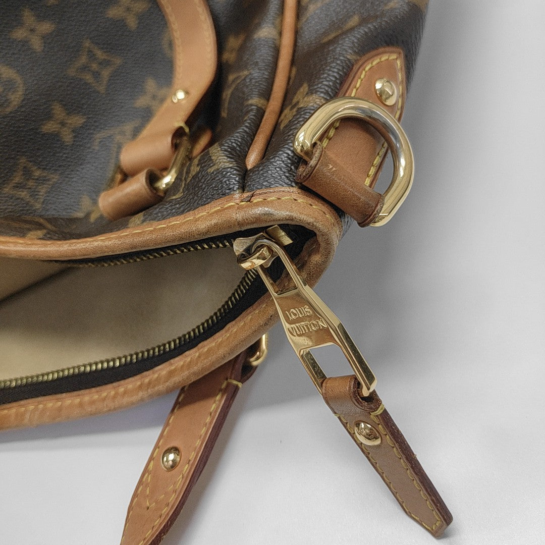 ESTRELA GM Monogram Coated Canvas Brown