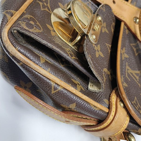 HUDSON PM Monogram Coated Canvas Brown
