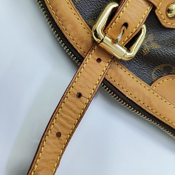 TIVOLI GM Monogram Coated Canvas Brown