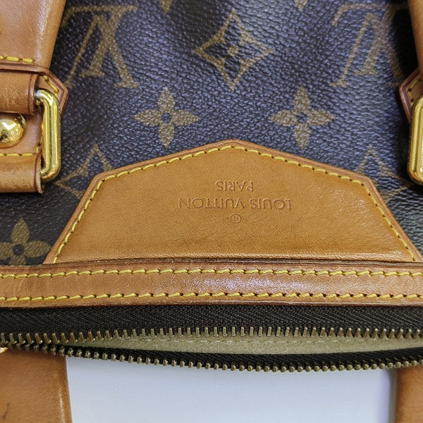 RETIRO NM Monogram Coated Canvas Brown