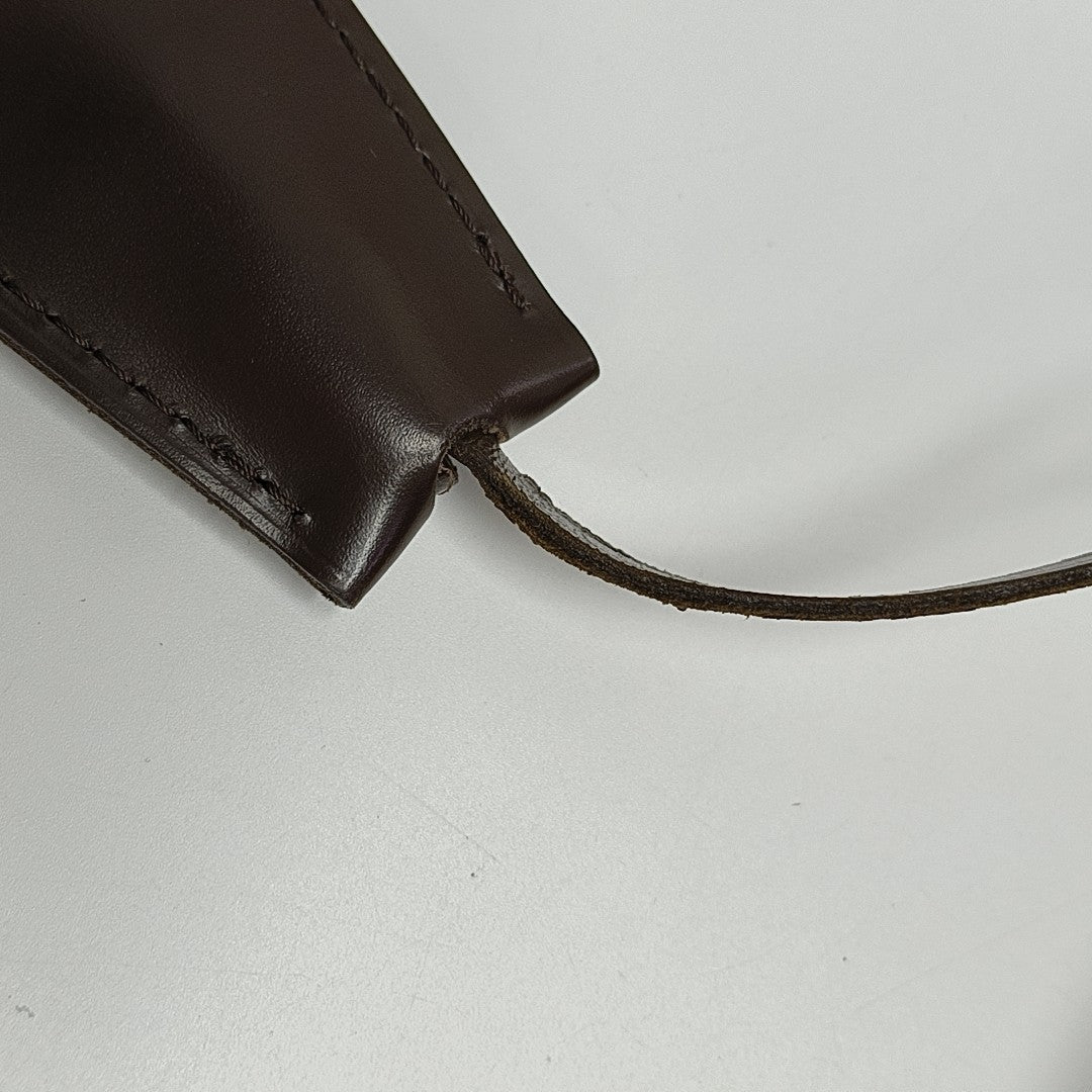 DUOMO Damier Ebene Coated Canvas Brown
