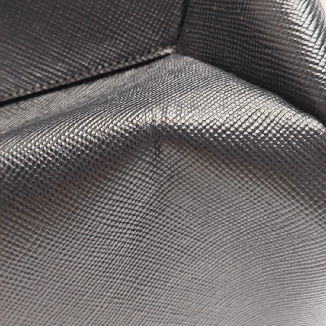 Twin Saffiano Calfskin Black
