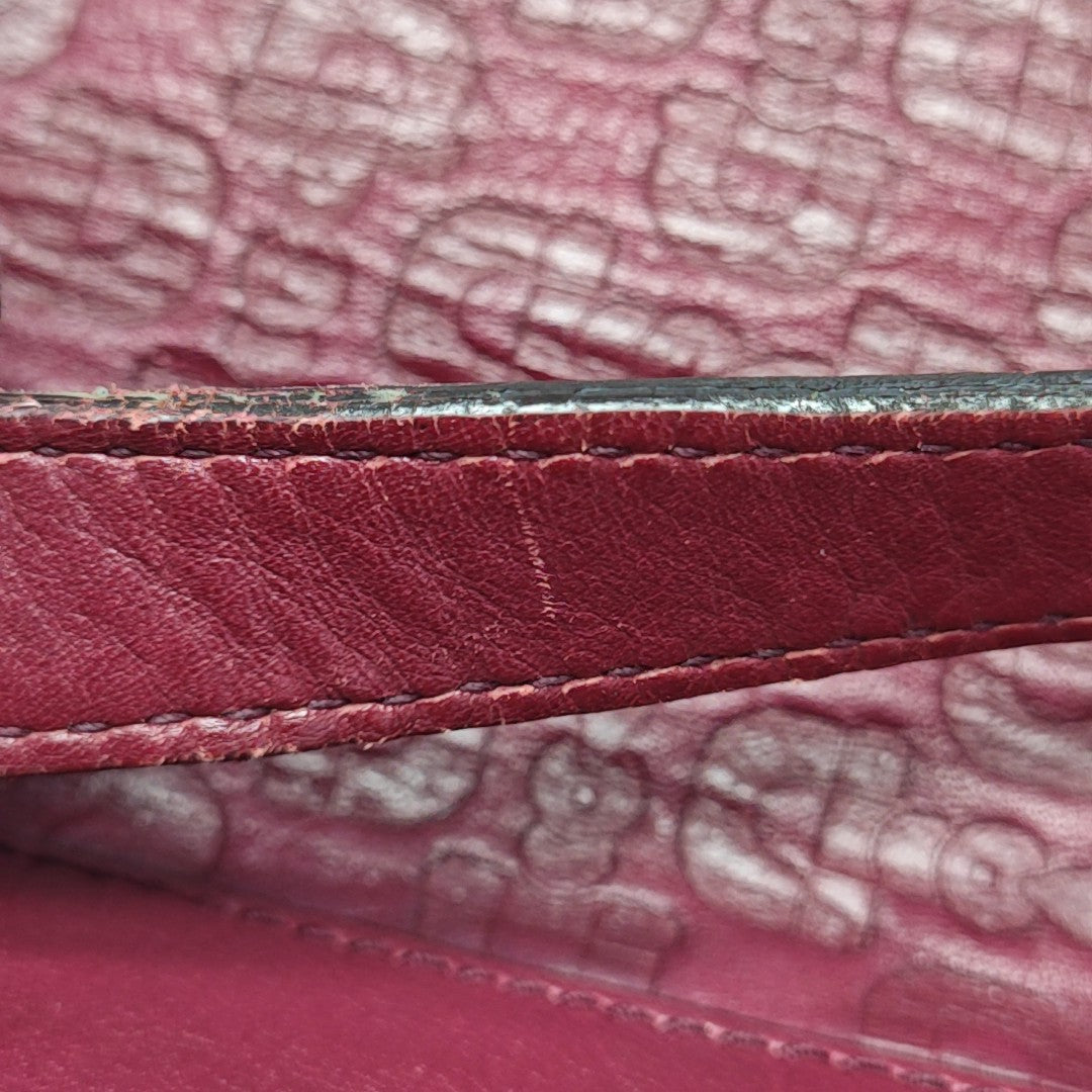 Calfskin Tote Bag Red