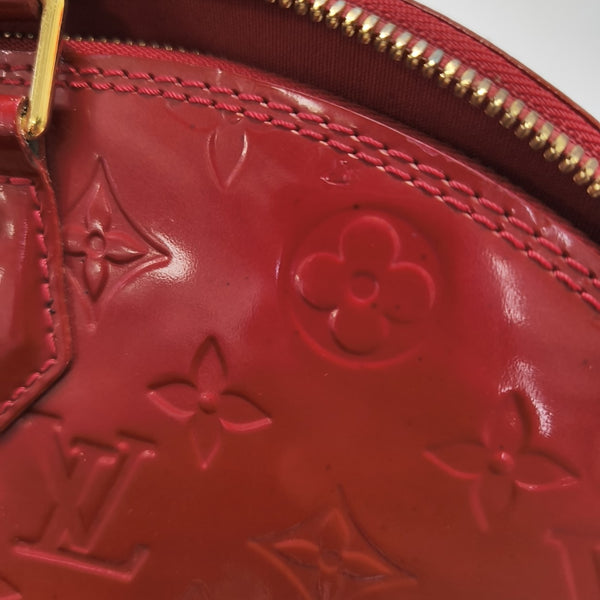 ALMA GM Monogram Calfskin Red