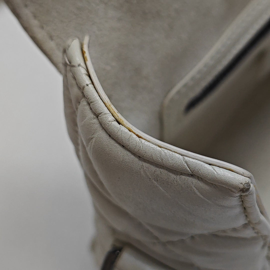 Diorcamp Small Cannage Calfskin White