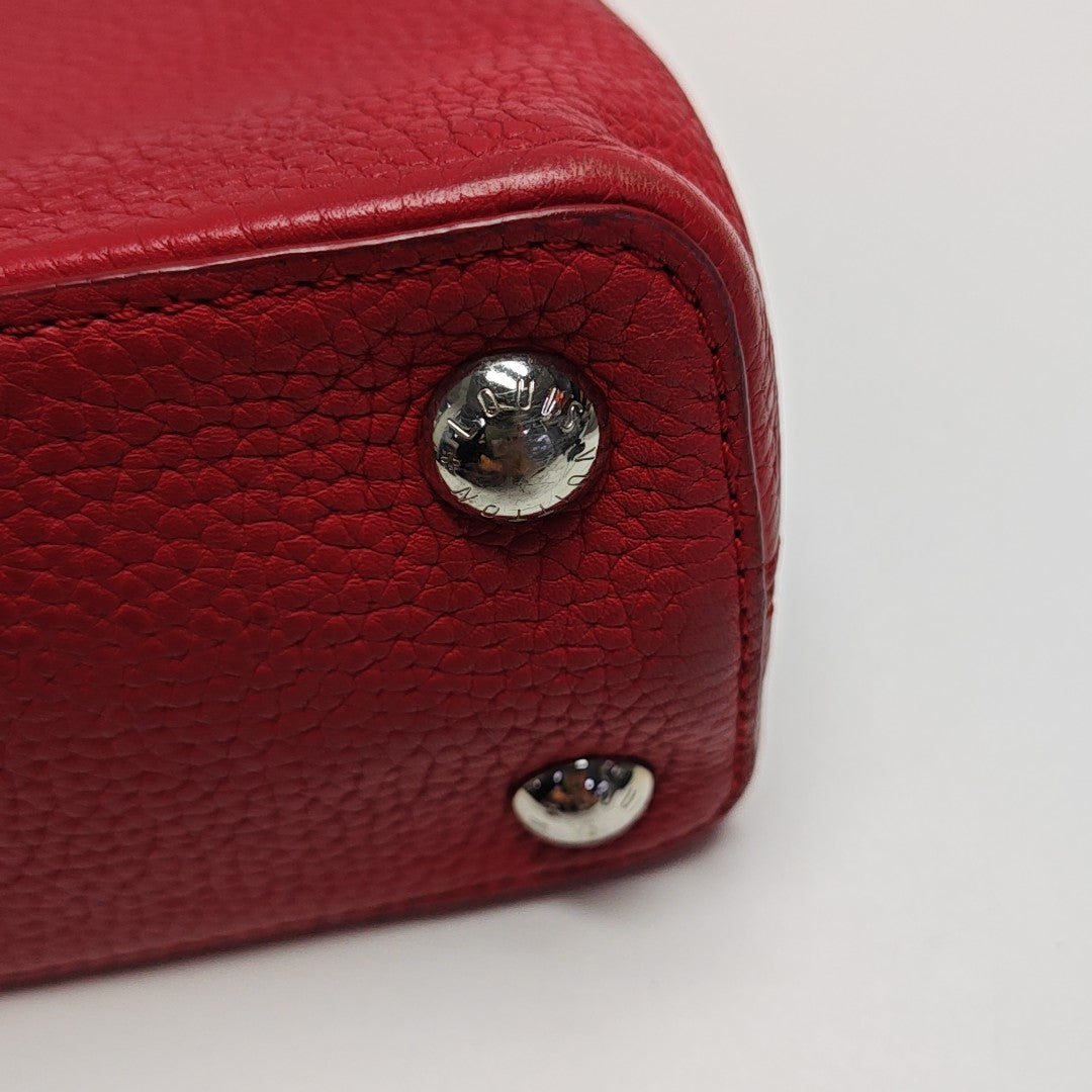 CAPUCINES BB Calfskin Red