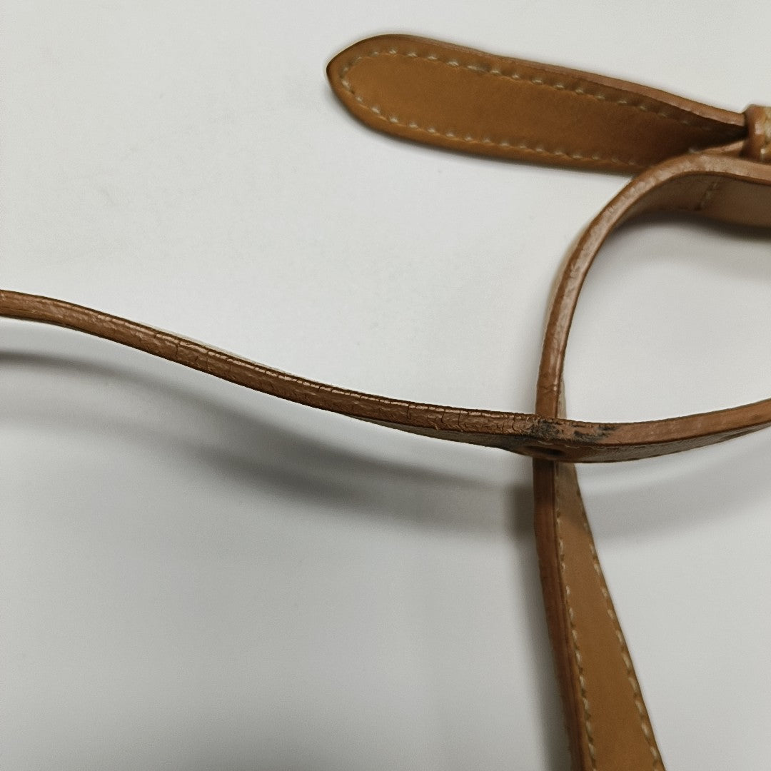 Calfskin Shoulder Bag Yellow