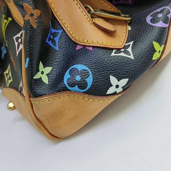 LV × TM CLAUDIA Monogram Coated Canvas Black