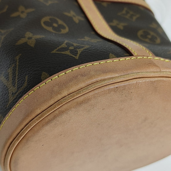 DUFFLE Monogram Coated Canvas Brown