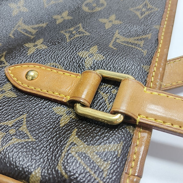 ESTRELA MM Monogram Coated Canvas Brown