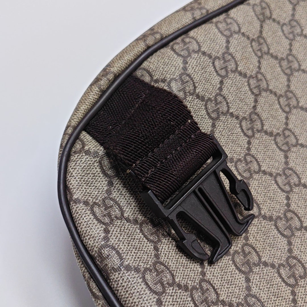 GG Imprime Monogram Coated Canvas Black