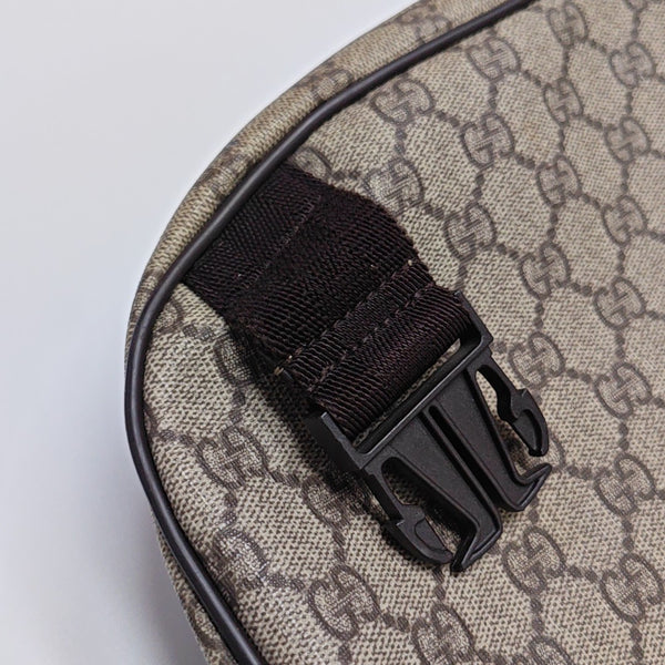 GG Imprime Monogram Coated Canvas Black