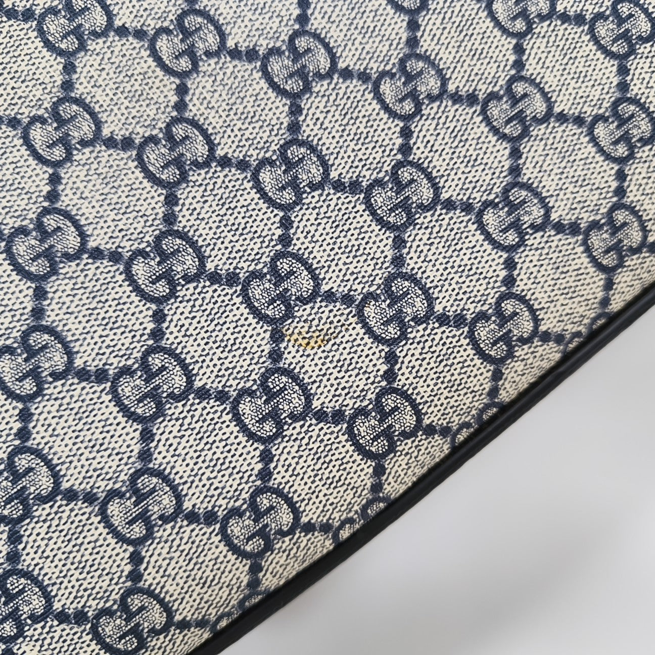 GG Blooms Monogram Coated Canvas Beige