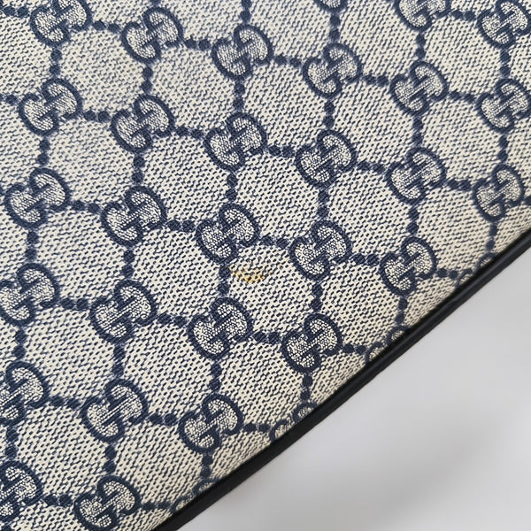 GG Blooms Monogram Coated Canvas Beige