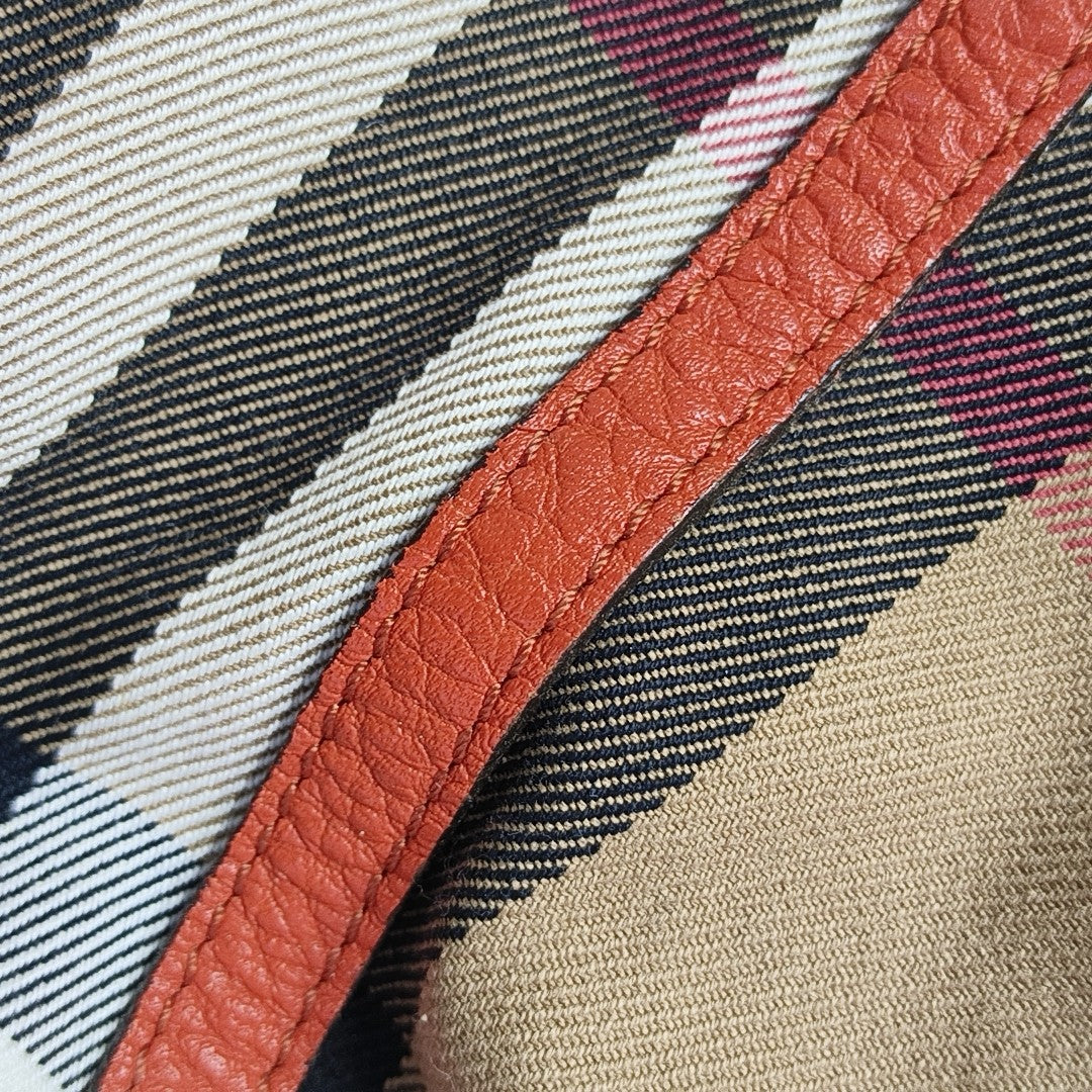 Whipstitch Coated Canvas Multicolor