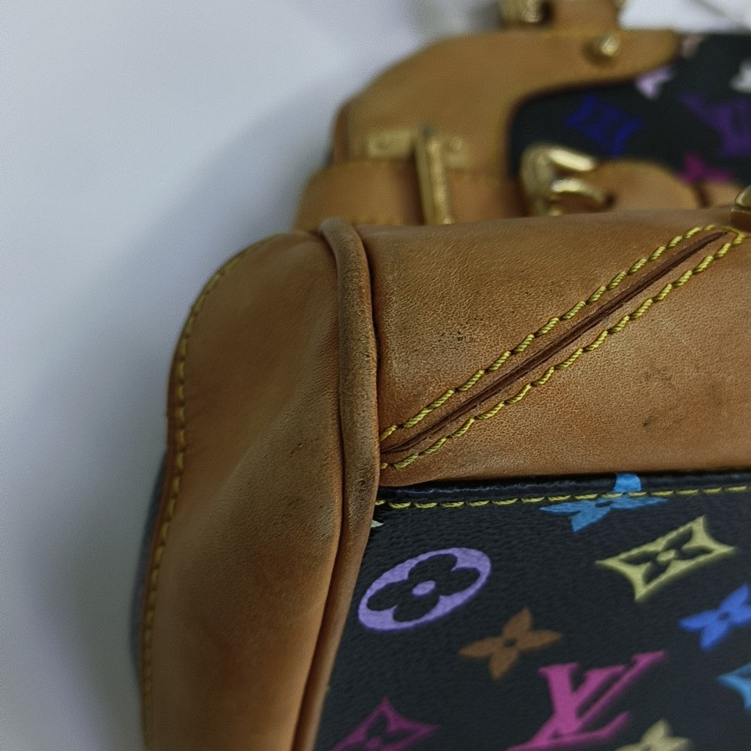 LV × TM CLAUDIA Monogram Coated Canvas Black