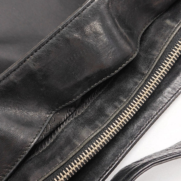 Nylon Shoulder Bag Black