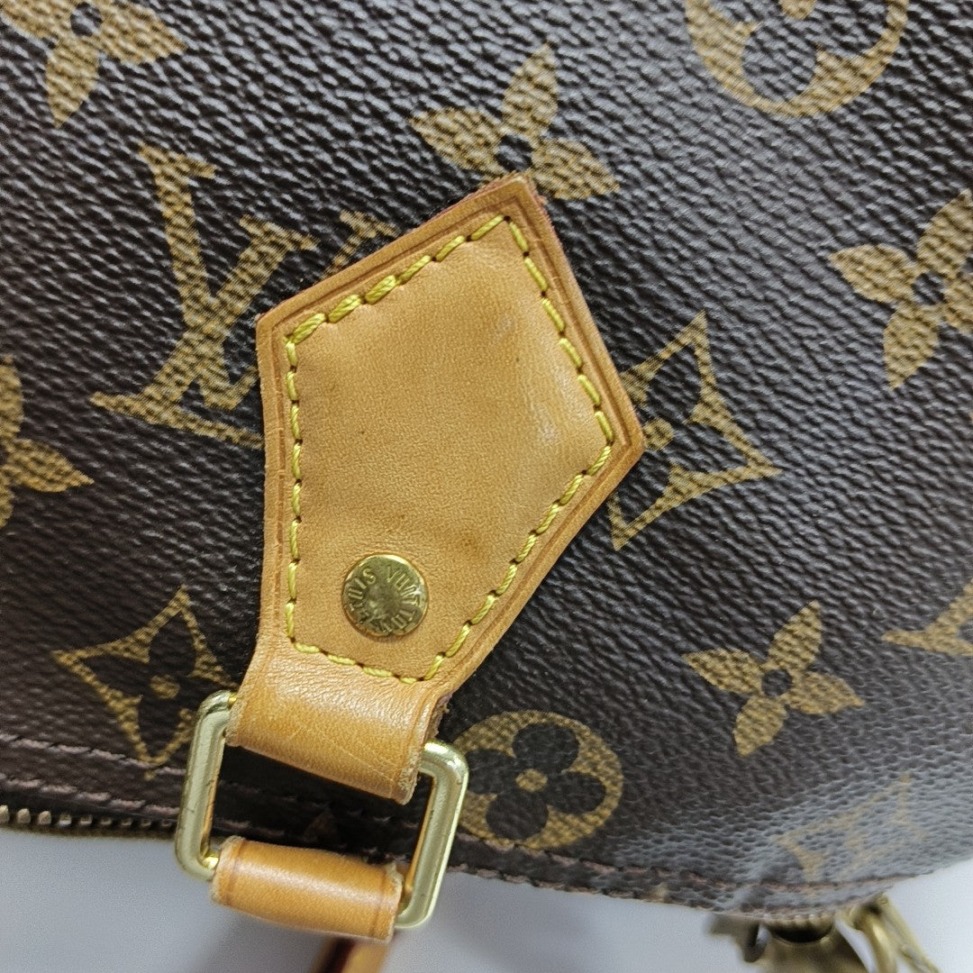SPEEDY 30 Monogram Coated Canvas Brown